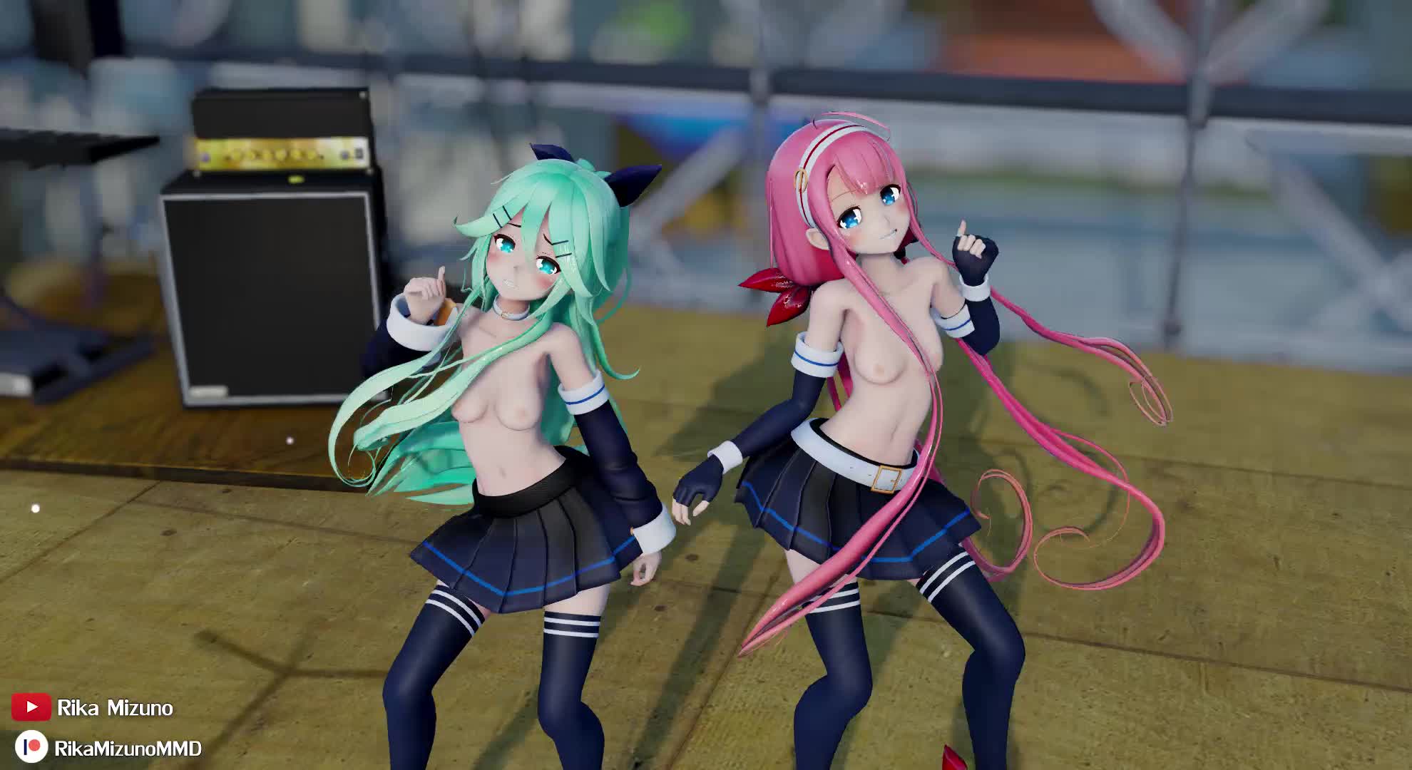 MMD R-18】 NUMBER NINE - Yamakaze & Kawakaze ✦ Kancolle MMD | Moecchi